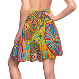 Multidimensional Women's Skater Skirt