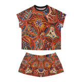 Divine Unity Women's Short Pajama Set (AOP)