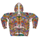 Freedom AOP Unisex Zip Hoodie