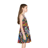 Rainbow Soul Girls' Sleeveless Sundress (AOP)