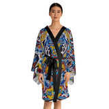 Cascading Grace Long Sleeve Kimono Robe