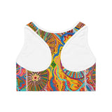 Multidimensional Sports Bra (AOP)