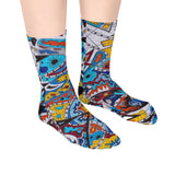 Cascading Grace Unisex Socks