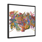 Freedom Gallery Canvas Wraps, Square Frame