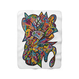 Rainbow Soul Sherpa Fleece Blanket