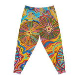 Multidimensional Unisex Athletic Joggers (AOP)