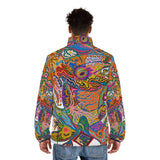 Freedom Men's Puffer Jacket (AOP)