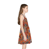 Divine Unity Girls' Sleeveless Sundress (AOP)