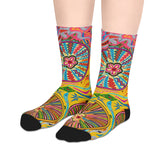 Multidimensional Mid-length Socks