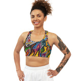 Rainbow Soul Seamless Sports Bra (AOP)