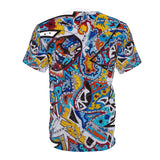 Cascading Grace Men's AOP Cut & Sew Tee