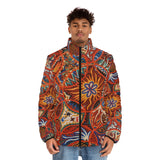 Divine Unity Men's Puffer Jacket (AOP)