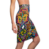 Rainbow Soul Women's Pencil Skirt