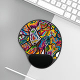 Rainbow Soul Mouse Pad With Wrist Rest