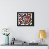 Framed Horizontal Poster Urabe Art Design - 1