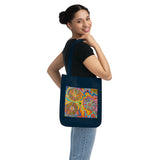 Multidimensional 100% Organic Canvas Tote Bag