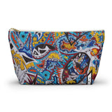 Cascading Grace Accessory Pouch w T-bottom