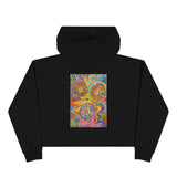 Multidimensional Crop Hoodie