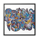 Cascading Grace Gallery Canvas Wraps, Square Frame