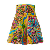 Multidimensional Women's Skater Skirt