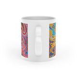Multidimensional Heart-Shaped Mug