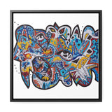 Cascading Grace Gallery Canvas Wraps, Square Frame