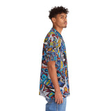 Cascading Grace Men's Hawaiian Shirt (AOP)