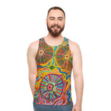 Multidimensional Unisex Tank Top (AOP)