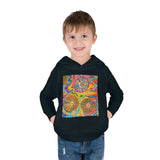 Multidimensional Toddler Pullover Fleece Hoodie