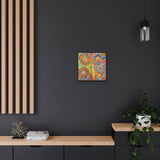 Multidimensional Gallery Canvas Wraps, Square Frame