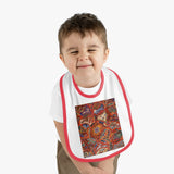 Divine Unity Baby Contrast Trim Jersey Bib