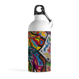 Rainbow Soul 100% Organic Stainless Steel Water Bottle