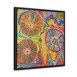Multidimensional Gallery Canvas Wraps, Square Frame