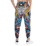 Cascading Grace Unisex Athletic Joggers (AOP)