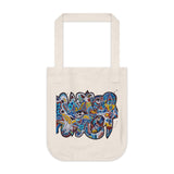 Cascading Grace 100% Organic Canvas Tote Bag