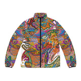 Freedom Men's Puffer Jacket (AOP)