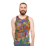 Freedom Unisex Tank Top (AOP)