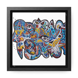 Cascading Grace Gallery Canvas Wraps, Square Frame