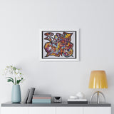 Framed Horizontal Poster Urabe Art Design - 1