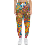Multidimensional Unisex Athletic Joggers (AOP)