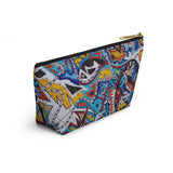 Cascading Grace Accessory Pouch w T-bottom