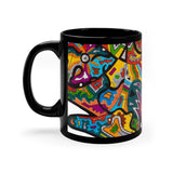 Rainbow Soul 11oz Black Mug
