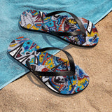 Cascading Grace Unisex Flip-Flops