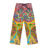 Multidimensional Women's Pajama Pants (AOP)
