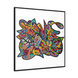Rainbow Soul Gallery Canvas Wraps, Square Frame