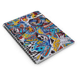 Cascading Grace Spiral Notebook - Ruled Line