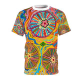 Multidimensional Men's AOP Cut & Sew Tee