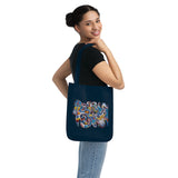 Cascading Grace 100% Organic Canvas Tote Bag