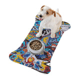 Cascading Grace Pet Feeding Mats