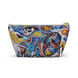 Cascading Grace Accessory Pouch w T-bottom